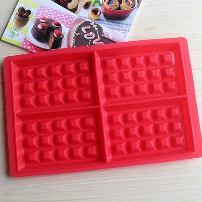 定制创意烘焙器 4连硅胶蛋糕模让饼干制作更简单
